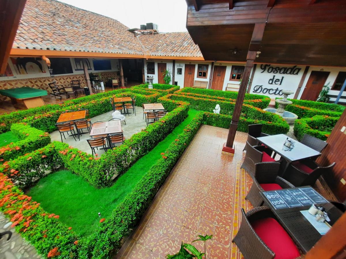 Hotel La Posada Del Doctor Leon Bagian luar foto