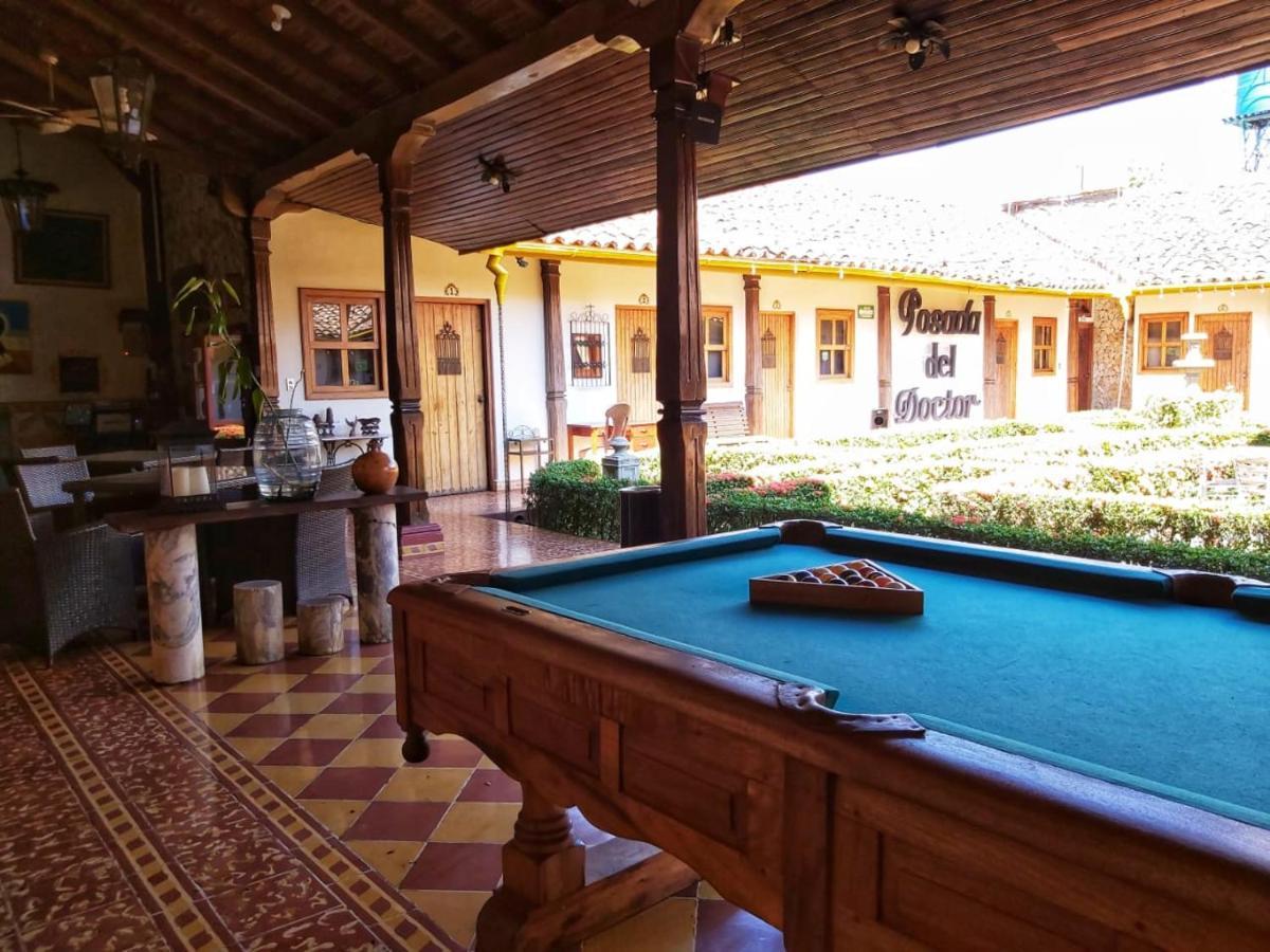 Hotel La Posada Del Doctor Leon Bagian luar foto